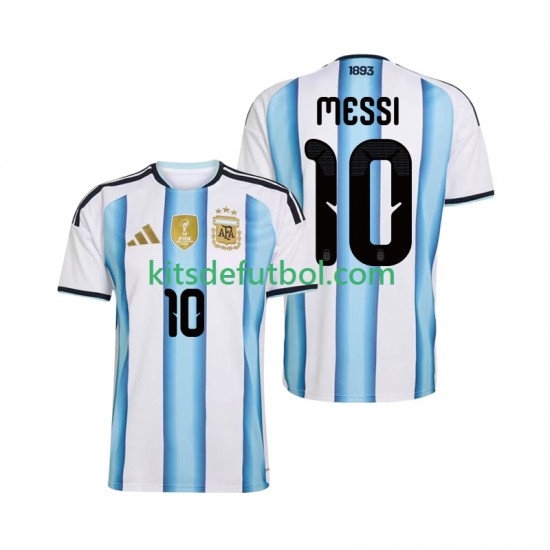 Argentina Lionel Messi 10 World Cup 2026 Hombre Camiseta de local Manga Corta