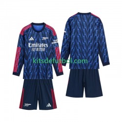 Equipación completa Niño Arsenal Camiseta de visitante 2025-2026 Manga Larga