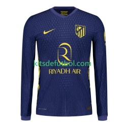 Atlético Madrid Hombre Camiseta de visitante 2025-2026 Manga Larga