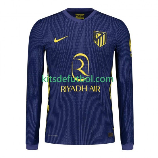 Atlético Madrid Hombre Camiseta de visitante 2025-2026 Manga Larga