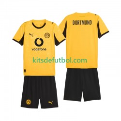 Equipación completa Niño Borussia Dortmund Cup Camiseta de local 2025-2026 Manga Corta