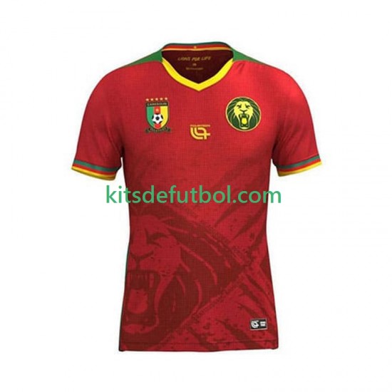 Camerún 2025 Hombre Camiseta de visitante Manga Corta