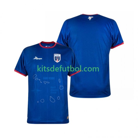 Cape Verde Hombre Camiseta de local 2024-2025 Manga Corta