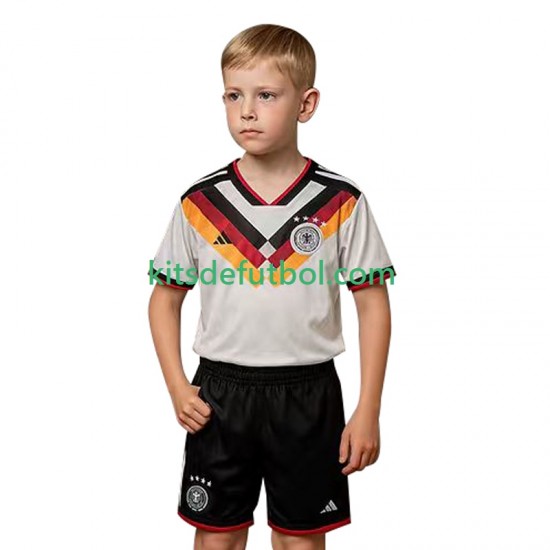 Equipación completa Niño Alemania World Cup 2026 Camiseta de local Manga Corta
