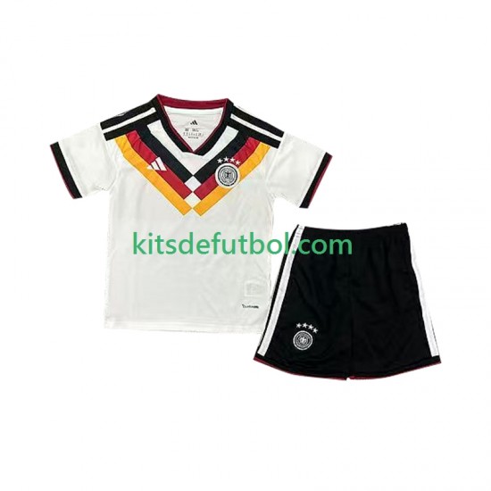 Equipación completa Niño Alemania World Cup 2026 Camiseta de local Manga Corta