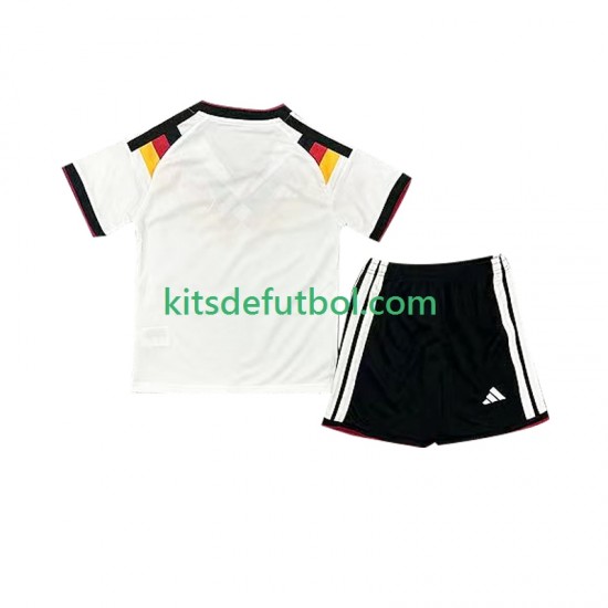 Equipación completa Niño Alemania World Cup 2026 Camiseta de local Manga Corta
