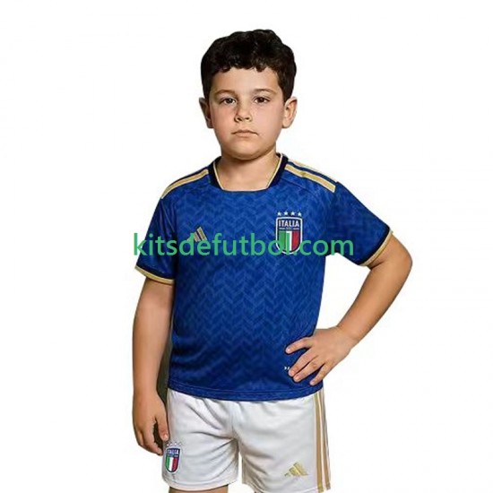 Equipación completa Niño Italia World Cup 2026 Camiseta de local Manga Corta