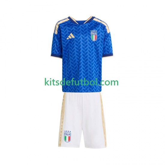 Equipación completa Niño Italia World Cup 2026 Camiseta de local Manga Corta