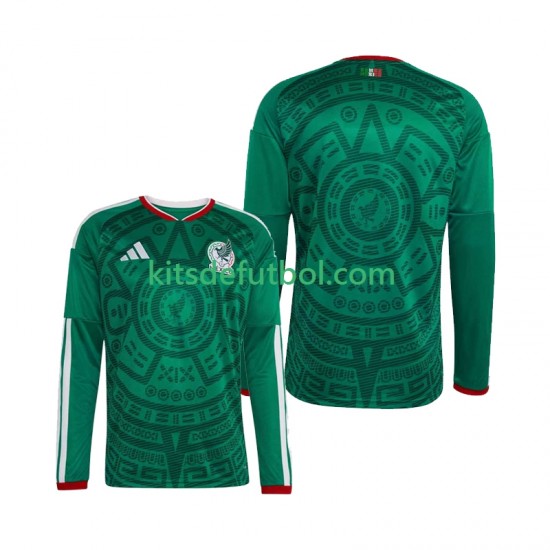 México World Cup 2026 Hombre Camiseta de local Manga Larga