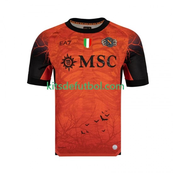 Napoli Portero Halloween Hombre Camiseta de local 2025-2026 Manga Corta