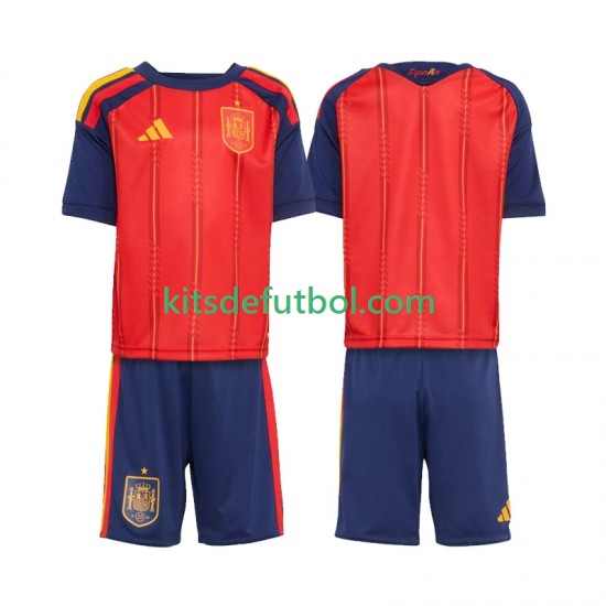 Equipación completa Niño España World Cup 2026 Camiseta de local Manga Corta