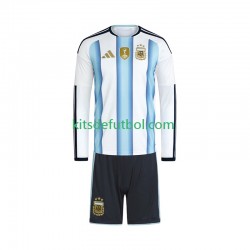 Equipación completa Niño Argentina World Cup 2026 Camiseta de local Manga Larga