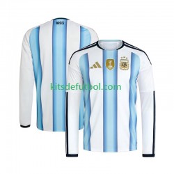 Argentina World Cup 2026 Hombre Camiseta de local Manga Larga