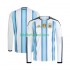 Argentina World Cup 2026 Hombre Camiseta de local Manga Larga