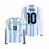 Argentina Lionel Messi 10 World Cup 2026 Hombre Camiseta de local Manga Larga