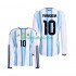 Argentina Maradona 10 World Cup 2026 Hombre Camiseta de local Manga Larga