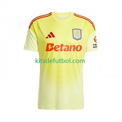 Aston Villa Portero Hombre Camiseta de visitante 2025-2026 Manga Corta