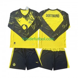 Equipación completa Niño Borussia Dortmund Camiseta de local 2025-2026 Manga Larga