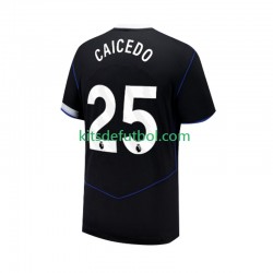 Chelsea Moises Caicedo 25 Hombre Camiseta alternativa 2025-2026 Manga Corta