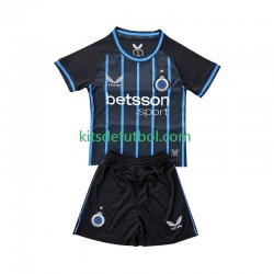 Equipación completa Niño Club Brugge Camiseta de local 2025-2026 Manga Corta
