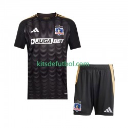 Equipación completa Niño Colo-Colo Camiseta de visitante 2025-2026 Manga Corta