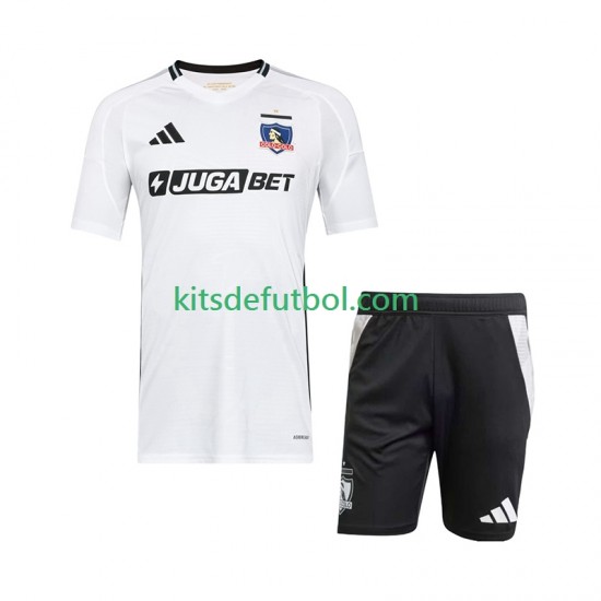 Equipación completa Niño Colo-Colo Camiseta de local 2025-2026 Manga Corta