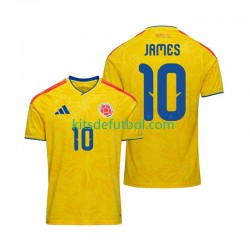 Colombia James Rodriguez 10 World Cup 2026 Hombre Camiseta de local Manga Corta