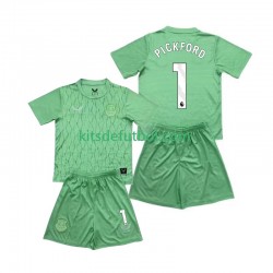 Equipación completa Niño Everton Portero Pickford 1 Camiseta de local 2025-2026 Manga Corta