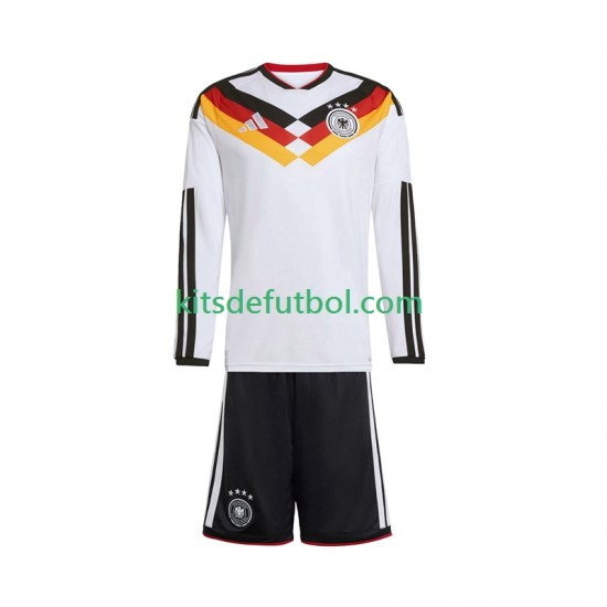 Equipación completa Niño Alemania World Cup 2026 Camiseta de local Manga Larga