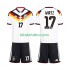 Equipación completa Niño Alemania Florian Wirtz 17 World Cup 2026 Camiseta de local Manga Corta