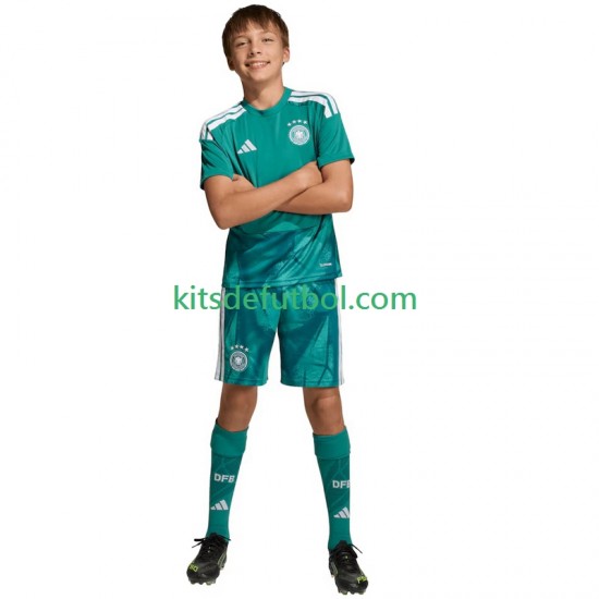 Equipación completa Niño Alemania Portero World Cup 2026 Camiseta de local Manga Corta