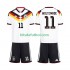 Equipación completa Niño Alemania Woltemade 11 World Cup 2026 Camiseta de local Manga Corta