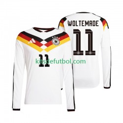 Alemania Woltemade 11 World Cup 2026 Hombre Camiseta de local Manga Larga