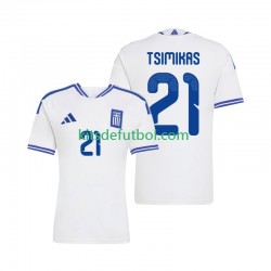 Grecia Konstantinos Tsimikas 21 2026 Hombre Camiseta de local Manga Corta