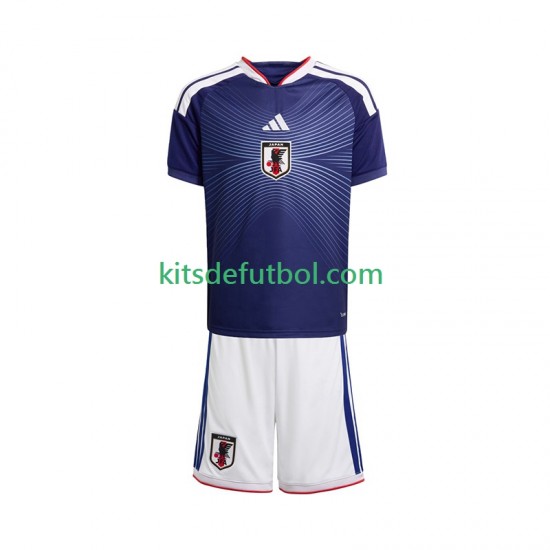 Equipación completa Niño Japón World Cup 2026 Camiseta de local Manga Corta