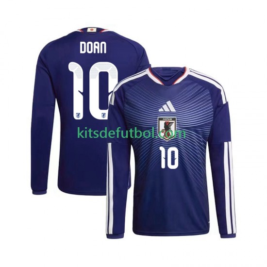 Japón Ritsu Doan 10 World Cup 2026 Hombre Camiseta de local Manga Larga