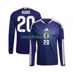 Japón Kubo 20 World Cup 2026 Hombre Camiseta de local Manga Larga
