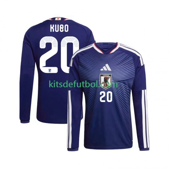 Japón Kubo 20 World Cup 2026 Hombre Camiseta de local Manga Larga