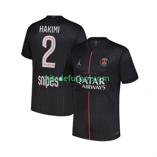 Paris Saint-Germain Achraf Hakimi 2 Hombre Camiseta Cuarta 2025-2026 Manga Corta