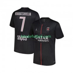 Paris Saint-Germain Khvicha Kvaratskhelia 7 Hombre Camiseta Cuarta 2025-2026 Manga Corta