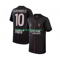 Paris Saint-Germain Ousmane Dembele 10 Hombre Camiseta Cuarta 2025-2026 Manga Corta