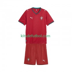 Equipación completa Niño Portugal World Cup 2026 Camiseta de local Manga Corta