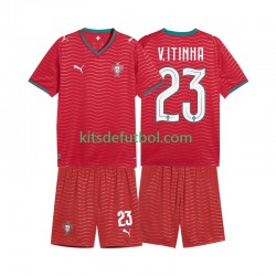 Equipación completa Niño Portugal Vitinha 23 World Cup 2026 Camiseta de local Manga Corta