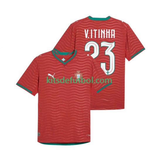 Portugal Vitinha 23 World Cup 2026 Hombre Camiseta de local Manga Corta