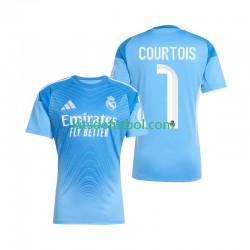 Real Madrid Portero Thibaut Courtois 1 Hombre Camiseta de local 2025-2026 Manga Corta