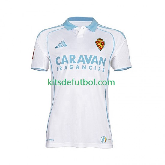 Real Zaragoza Hombre Camiseta de local 2025-2026 Manga Corta