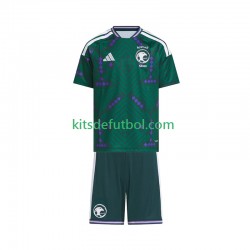Equipación completa Niño Arabia Saudita World Cup 2026 Camiseta de local Manga Corta