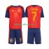 Equipación completa Niño España Ferran Torres 7 World Cup 2026 Camiseta de local Manga Corta