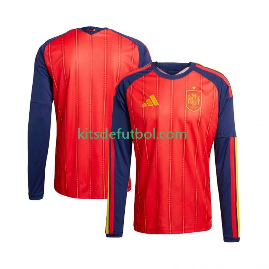 España World Cup 2026 Hombre Camiseta de local Manga Larga