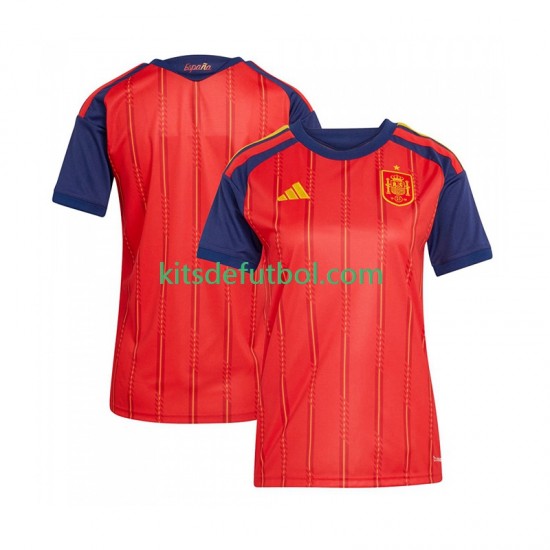 España World Cup 2026 Mujer Camiseta de local Manga Corta